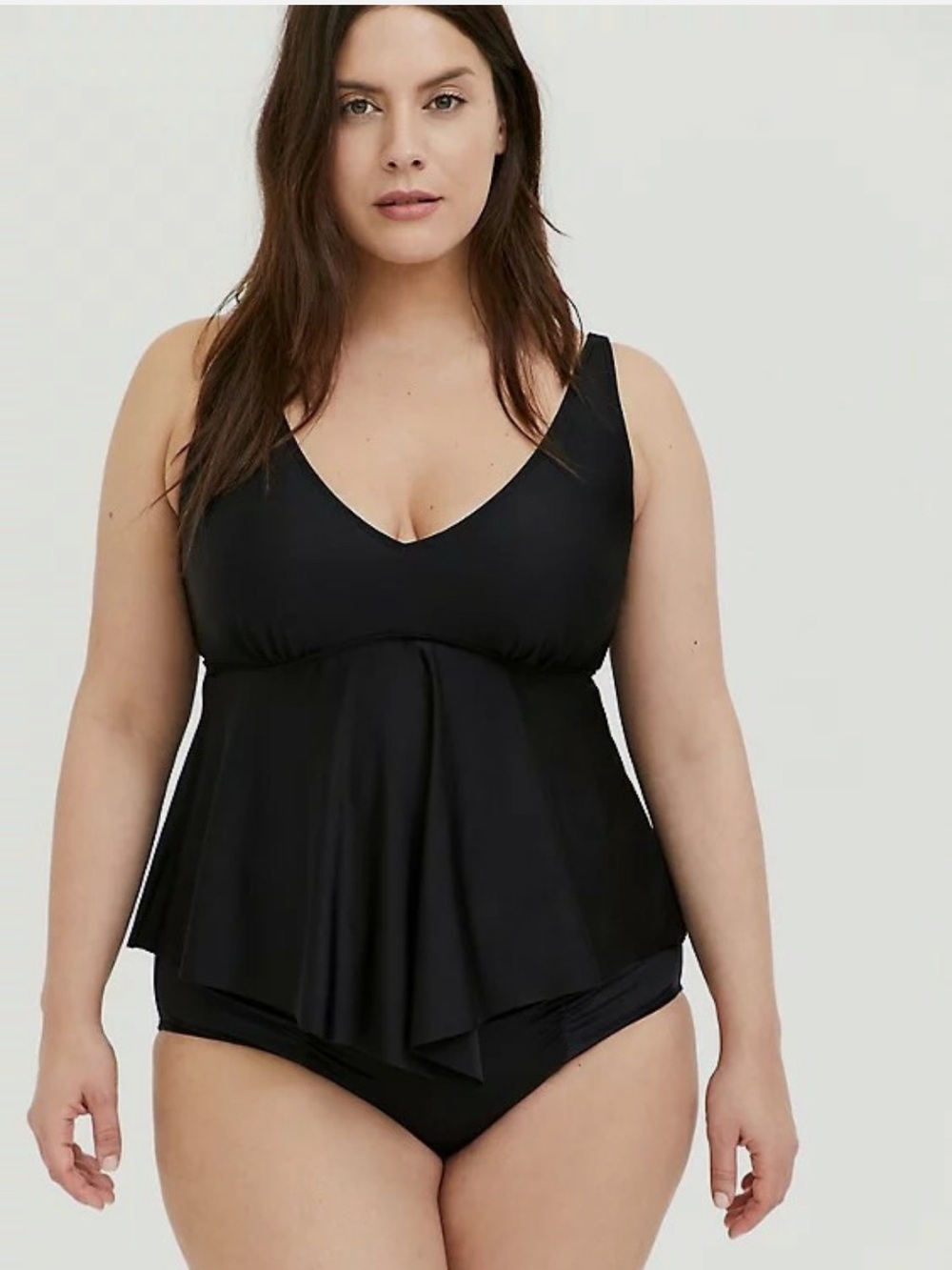 Torrid Black Tankini SIZE 3 (22-24)